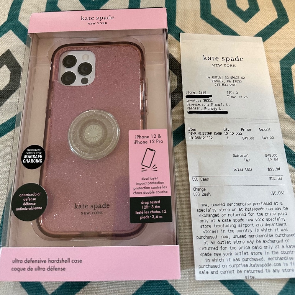 Kate Spade iPhone 12 / 12 Pro Case